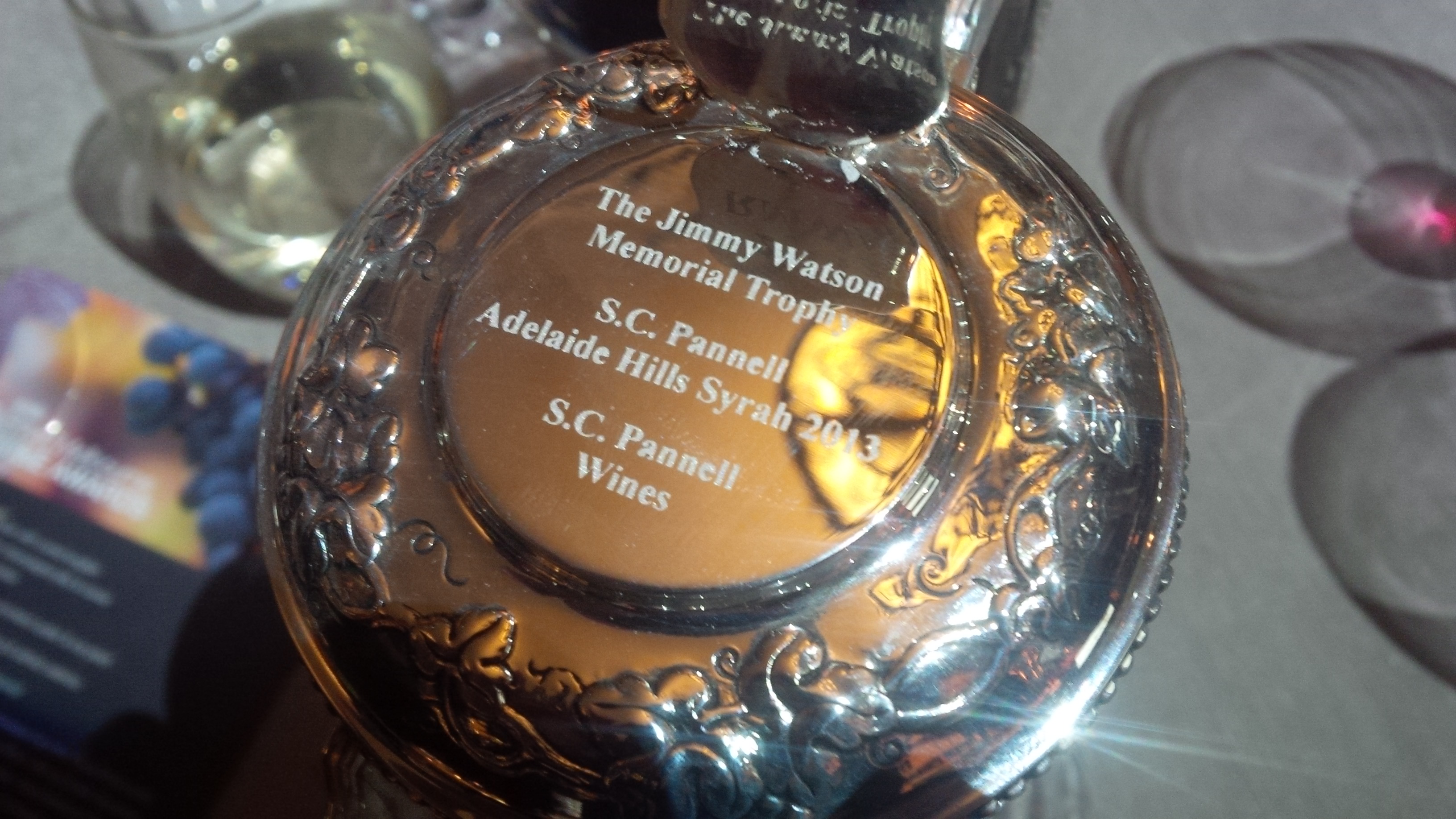 Jimmy Trophy engraved